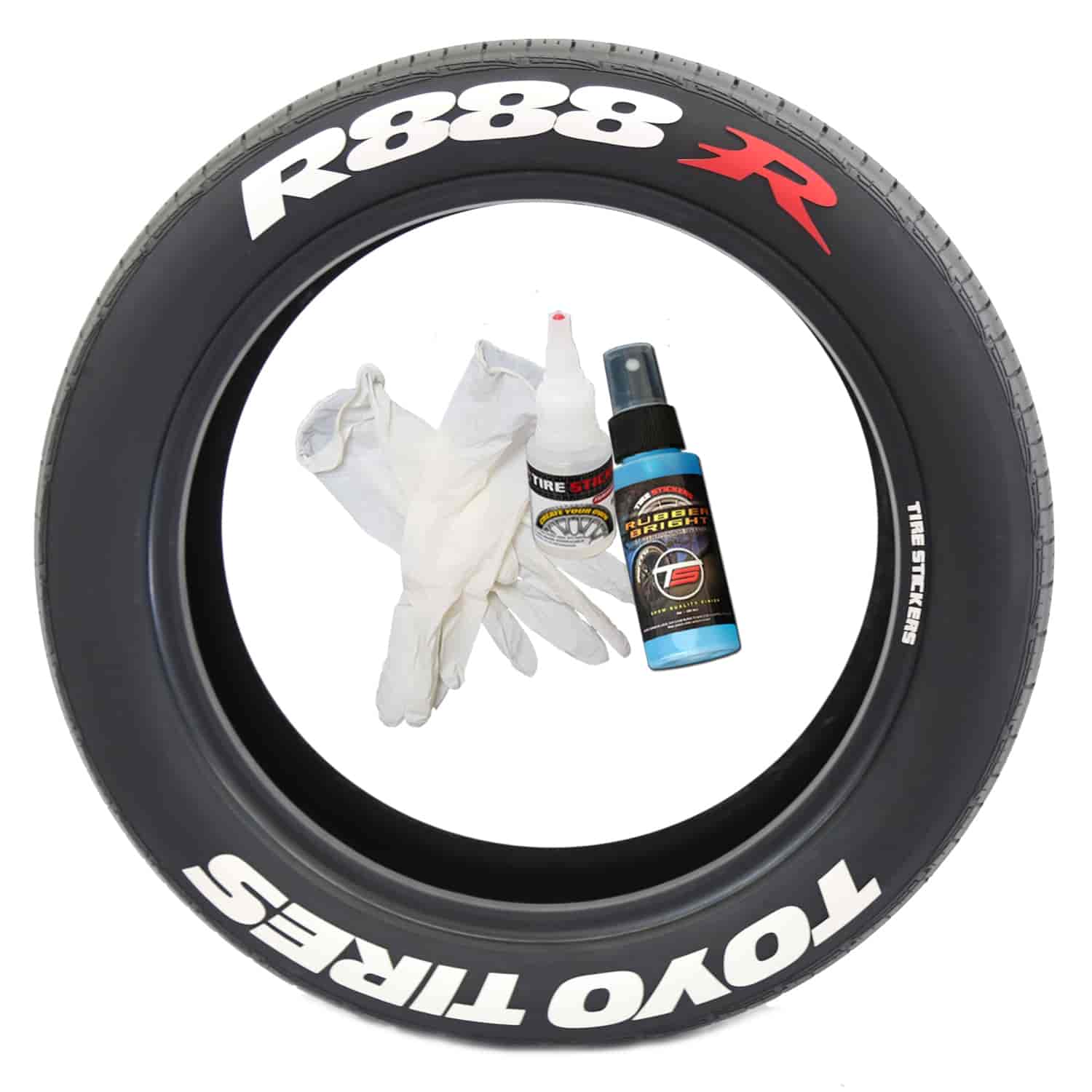 Toyo R888R Tire Lettering Kit