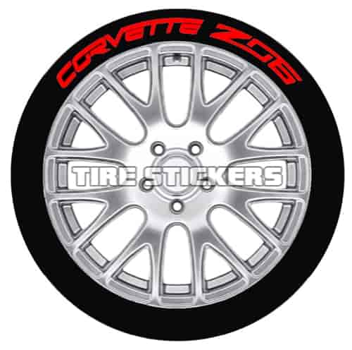 Corvette Z06 Tire Lettering Kit