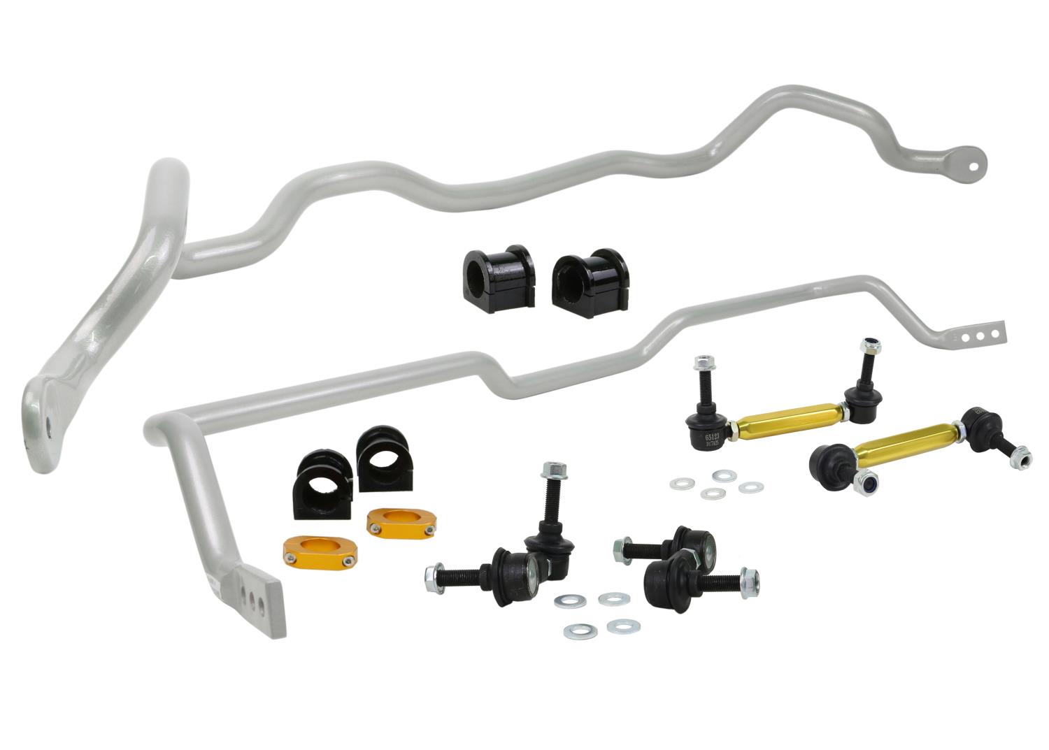 BMK009 Front and Rear Sway Bar Kit w/24 mm Rear for 2003-2006 Mitsubishi Lancer Evo, 2005-2006 Evo MR, RS