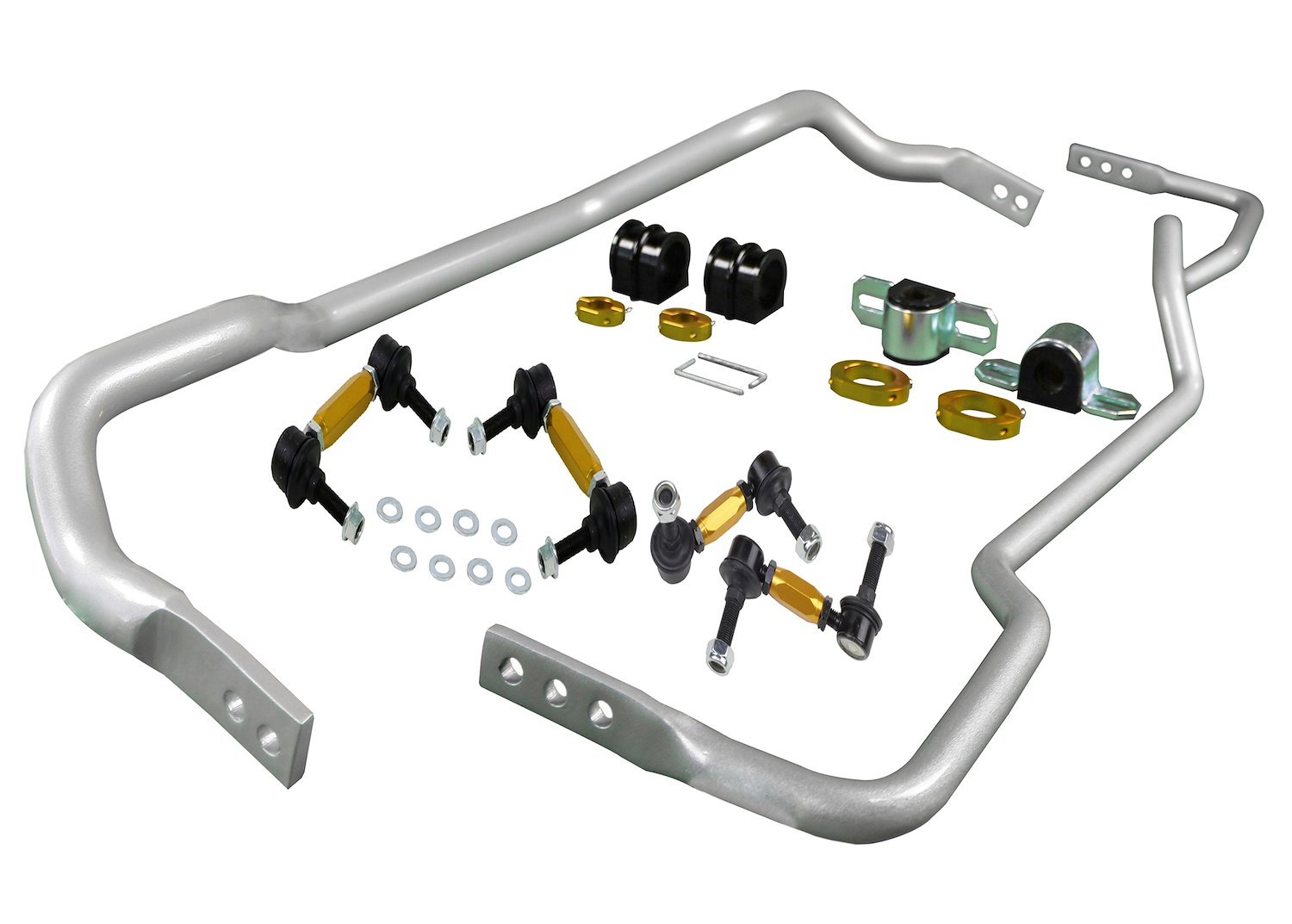BNK006 Front and Rear Sway Bar Assembly Kit for 2003-2008 Nissan 350Z, Infinti G35