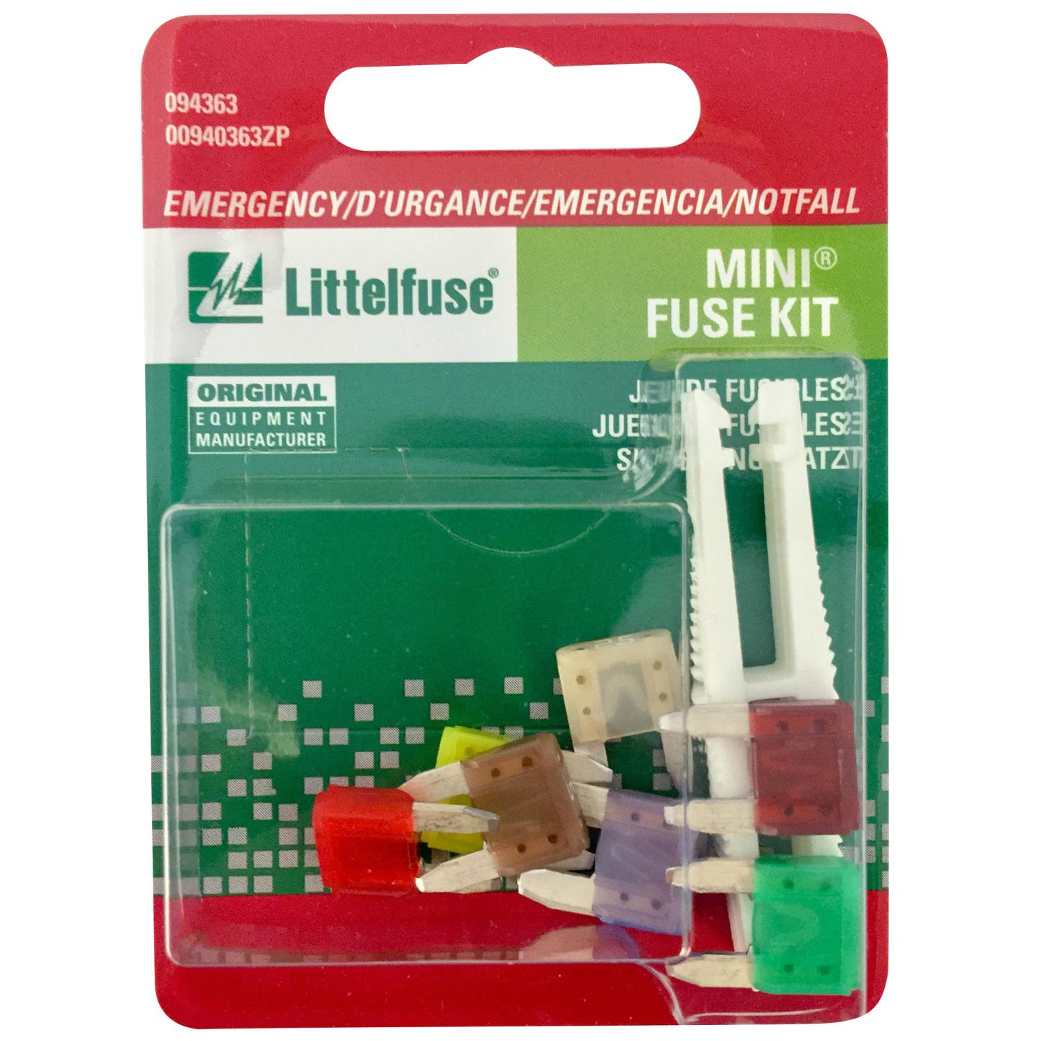 Emergency Fuse Kit MINI Fuses