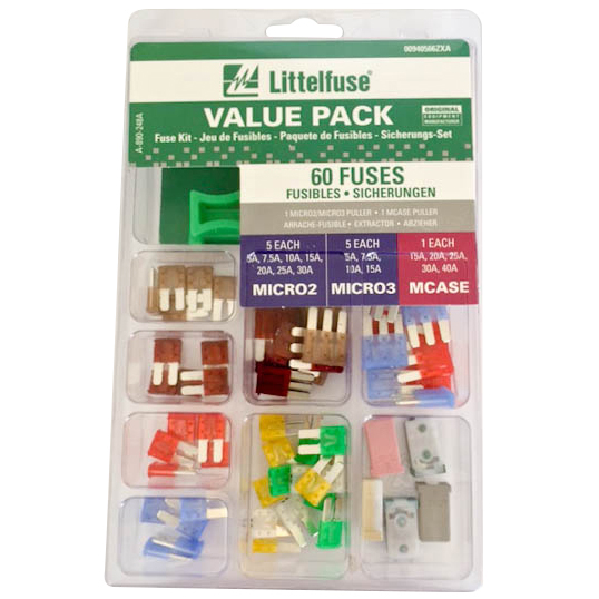Value Pack MICRO2, MICRO3 and MCASE Fuse Kit