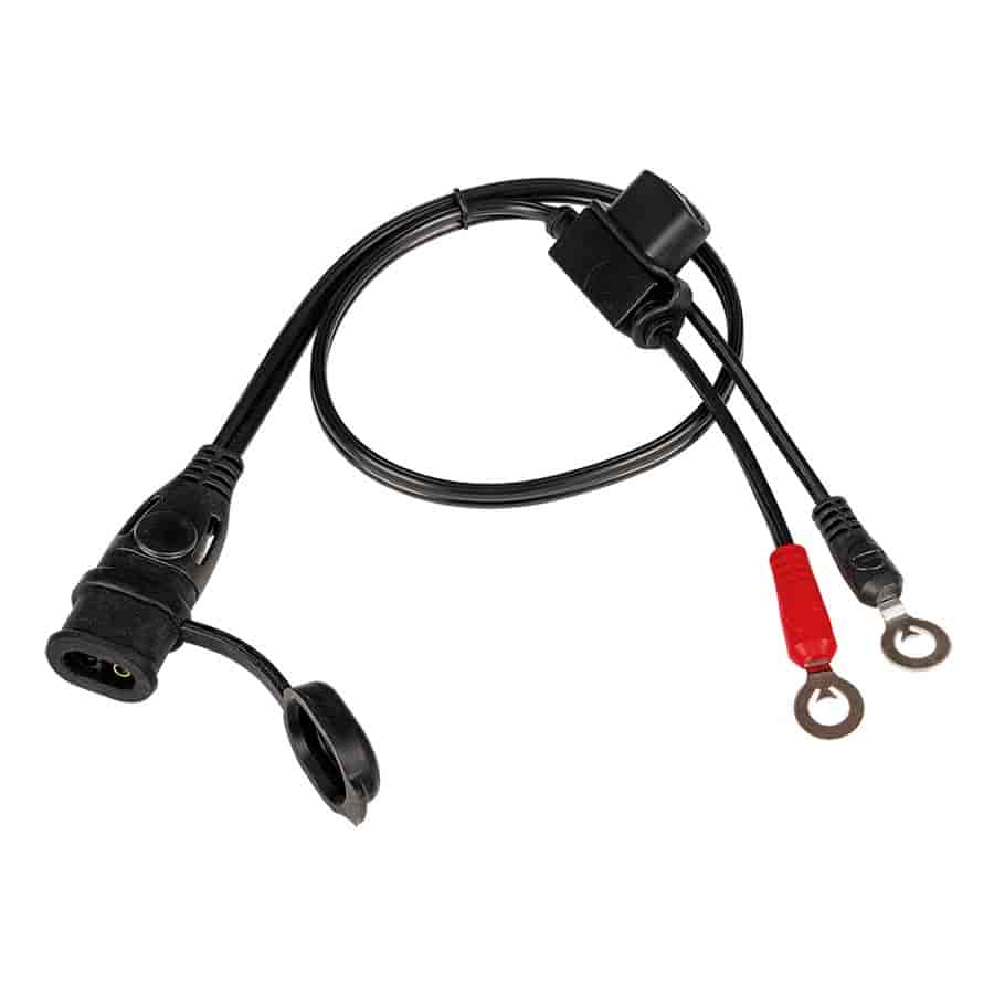 Permanent Battery Lead SAE Charging Cable [1/4 in. (6 mm) & 5/16 in. (8 mm) Battery Ringlets]