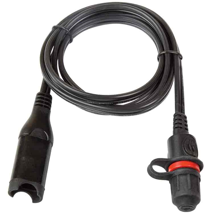 Battery Charger Adapter Extension Cable [DIN Bike 180-Degree Plug to 2-Pin SAE Charge Connector]