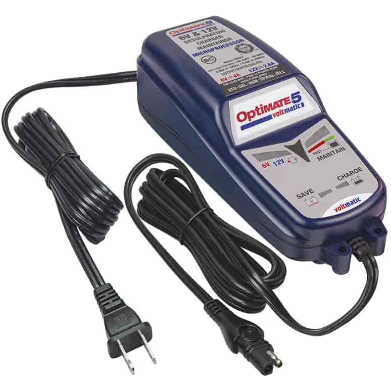 5 VoltMatic Automatic Battery Charger & Maintainer [6 V / 12 V]