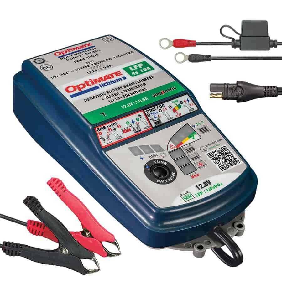 Lithium 4s Automatic Battery Charger & Maintainer [10 Amps / 12.8-13.2 V]