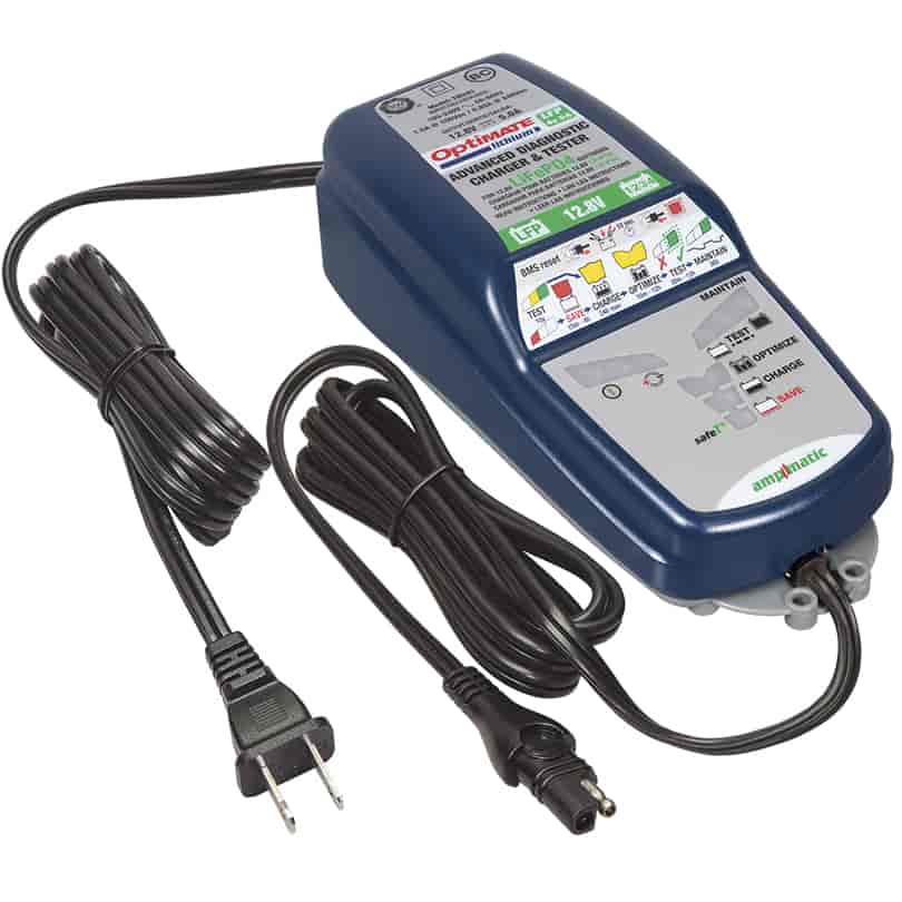 Lithium 4s Automatic Battery Charger & Maintainer [5 Amps / 12.8-13.2 V]