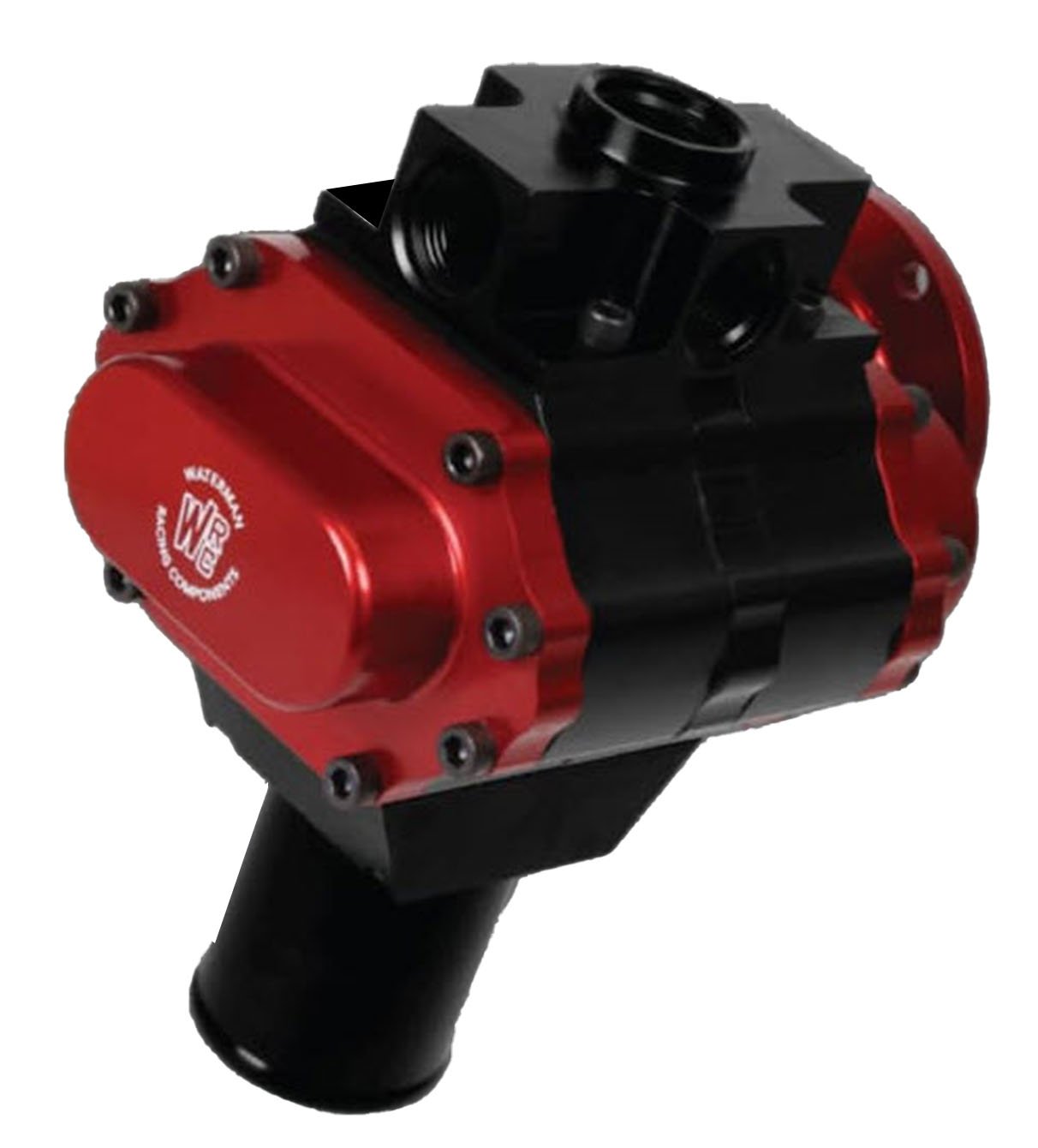 1/2 Super Bertha Fuel Pump w/Standard Rotation, V-Band Mount, 3/8 in. Hex Drive, Aluminum Center, and 1.00 in. Gear