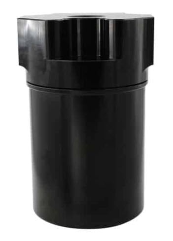 Inline Canister Fuel Filter w/10 Micron Element (-12 AN)