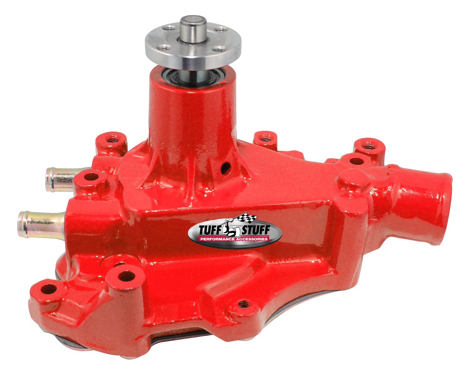 SuperCool Water Pump Red Powder Coated 1970-78 Ford Windsor Small Block