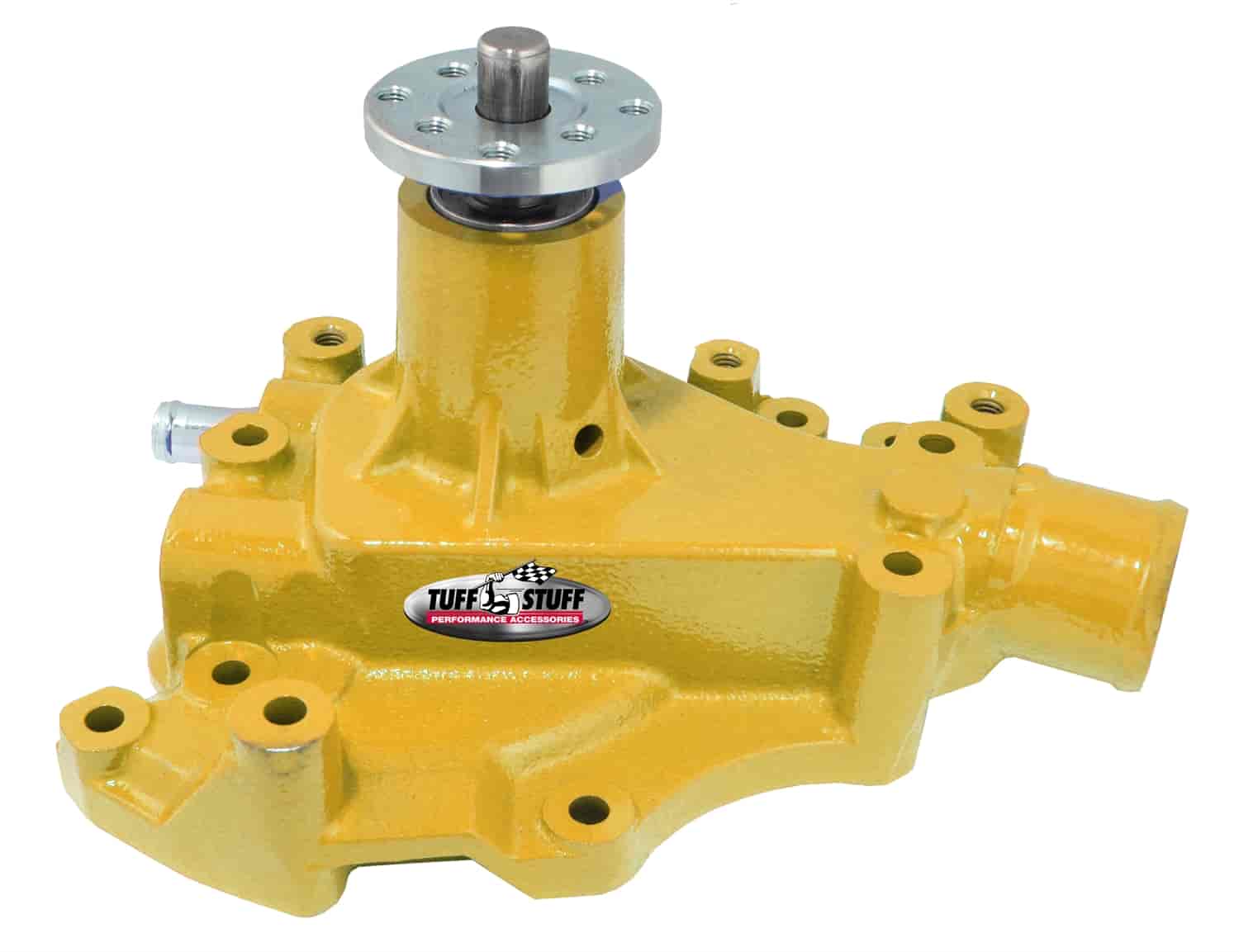 Supercool Water Pump Yellow Powder Coated 1970-78 Ford Cleveland Engines