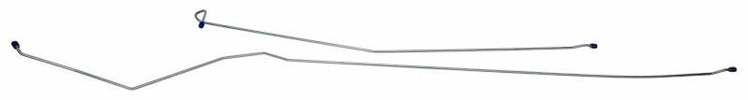 LBL408 1960 Chevrolet Truck C-10 Brake Lines (Front To Rear)