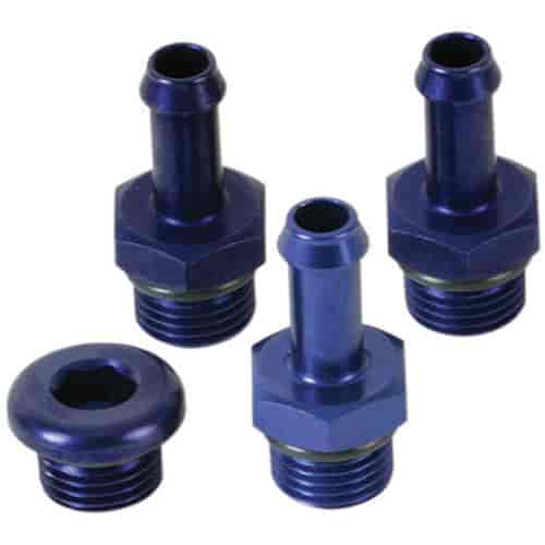 FPR 1200 Fitting Kit -06 AN ORB to 8mm (5/16" ) Hose Barb