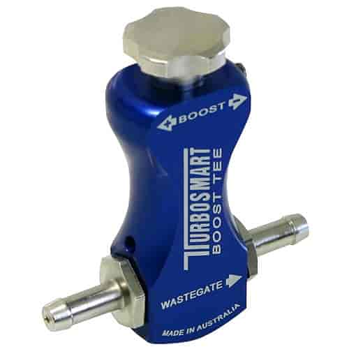 GBCV Boost-Tee Boost Controller Blue Anodized Finish