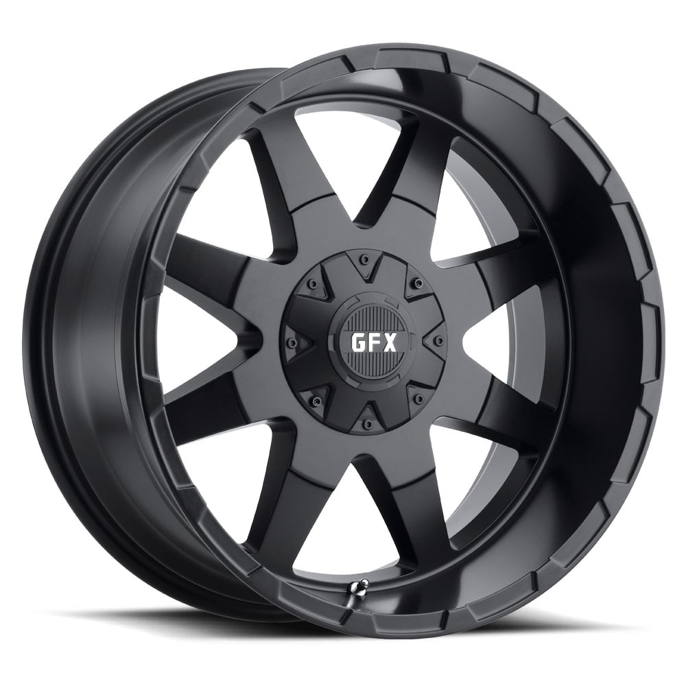 G-FX T12 890-5008-12 MB TR-12 Wheel [Size: 18" x 9"] Finish: Matte Black