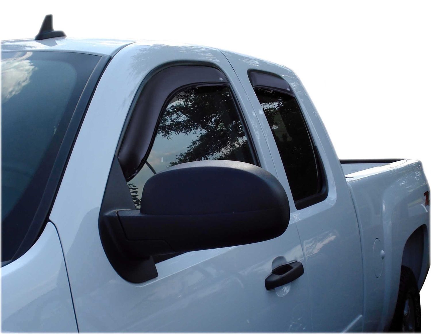 In-Channel Side Window Deflectors 2007-2013 Silverado/Sierra Pickup