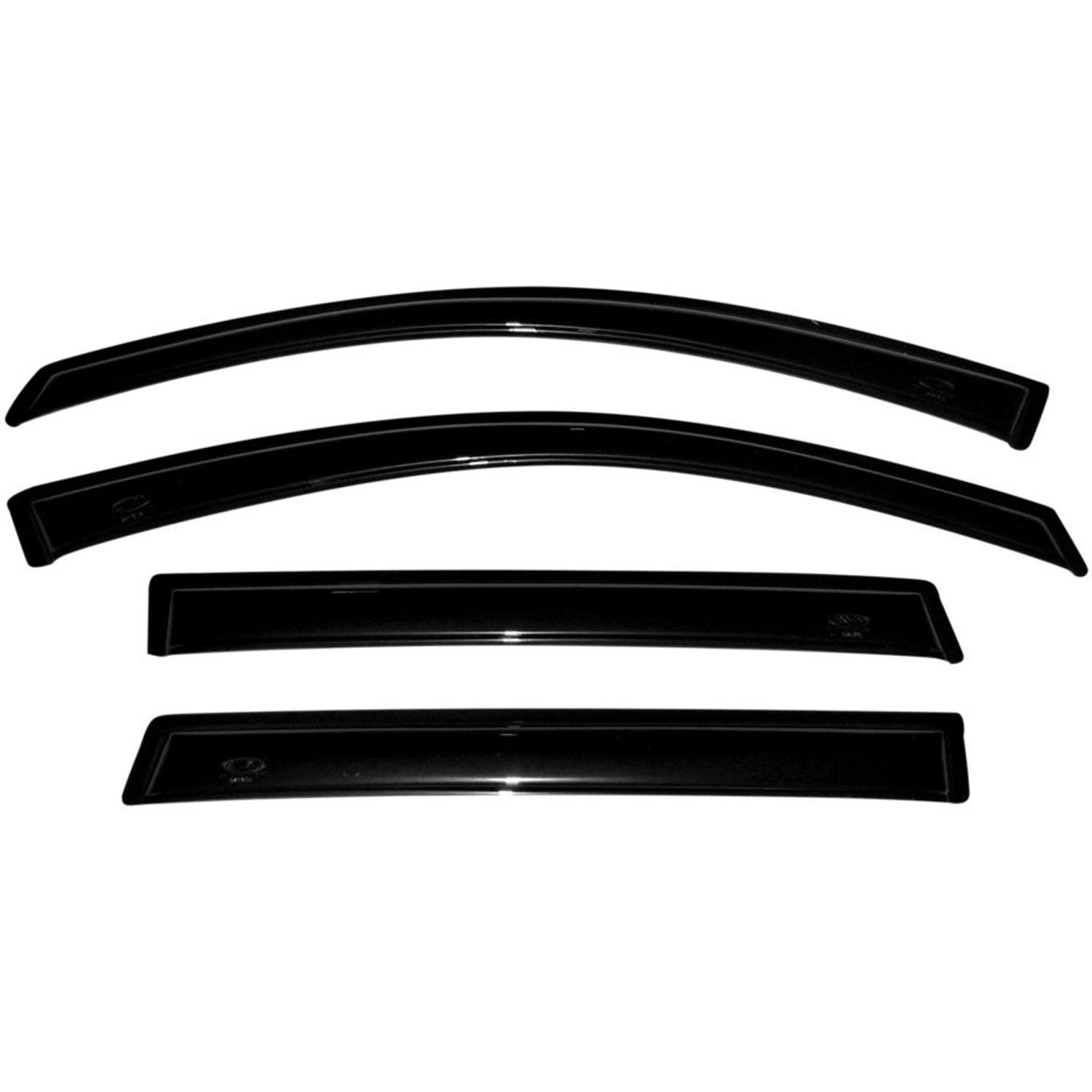 Tape-On Side Window Deflectors for 2016-2017 Chevy Malibu