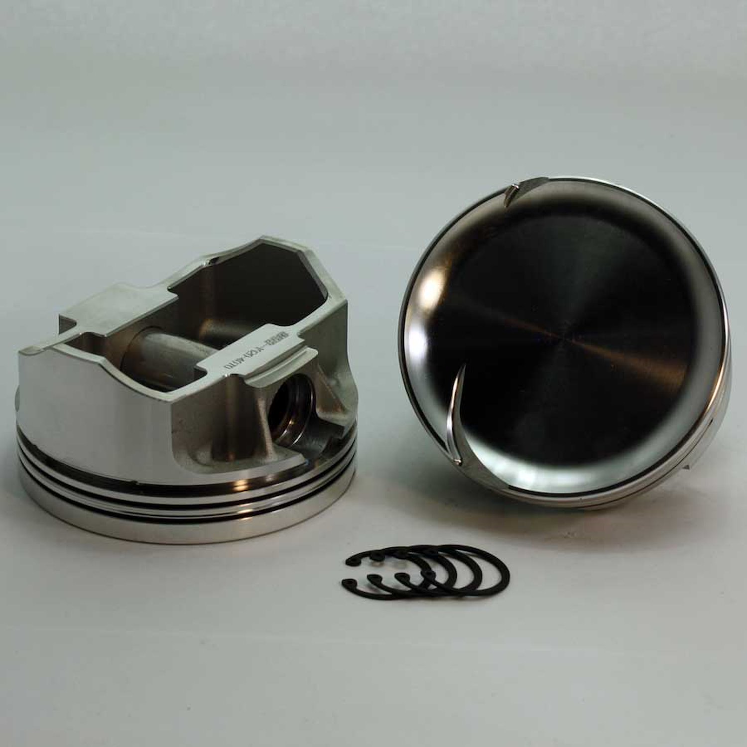 Jegs Racing Piston Rods DSS Racing 1934-4075 SX-Series Dish Top Piston Set for 1999-2019 Chevy ...