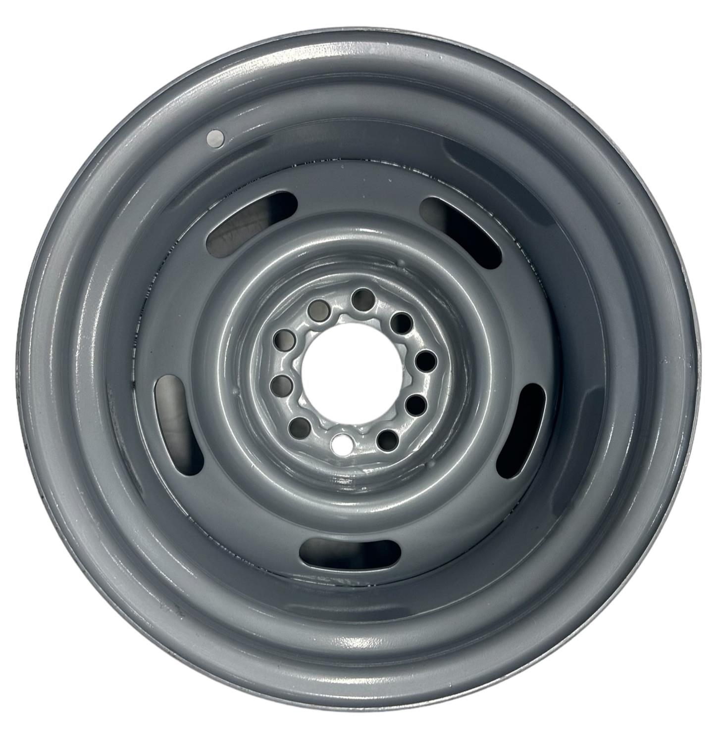 *BLEMISHED 55 Rally Series Wheel Size: 15" x 10", Bolt Pattern: 5 x 4.50"/5 x 4.75" [Silver Finish]