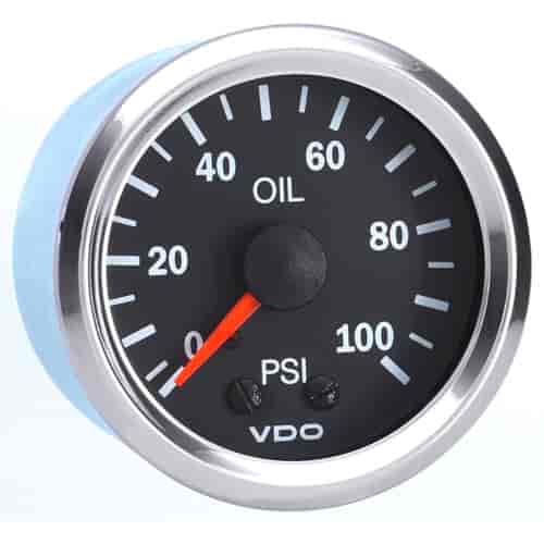 Vision Oil Pressure Gauge 2-1/16" Mechanical