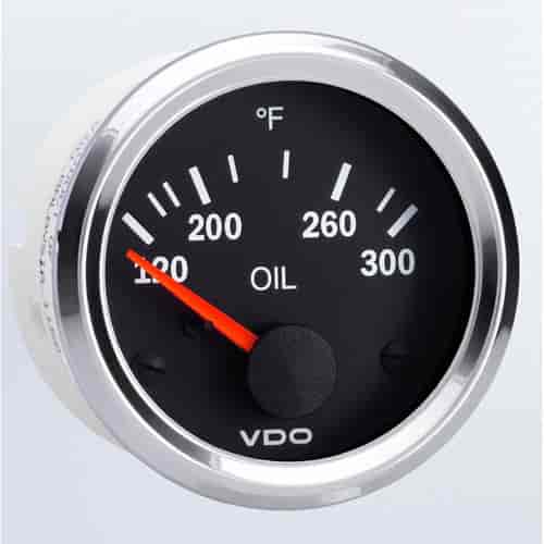 Vision Oil Temperature Gauge 2-1/16" Electrical