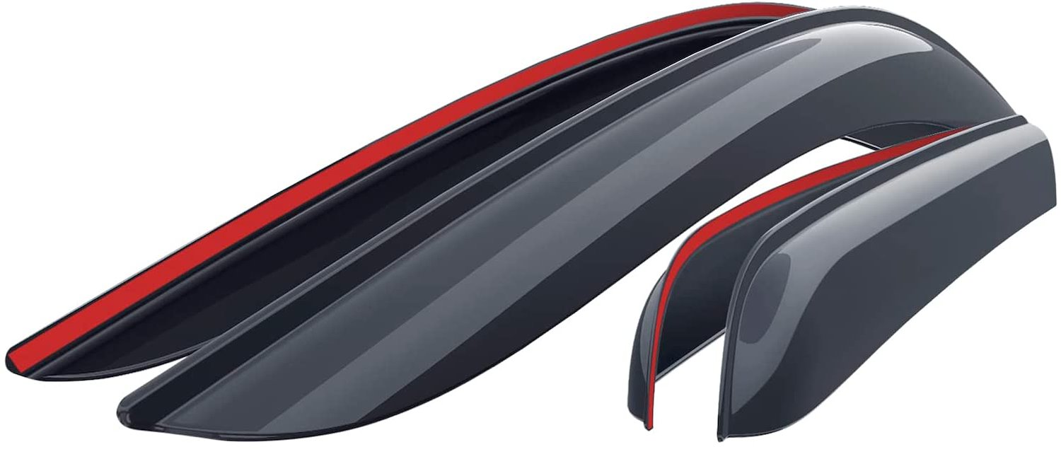 Goodyear Shatterproof Side Window Deflectors Fits Select Honda