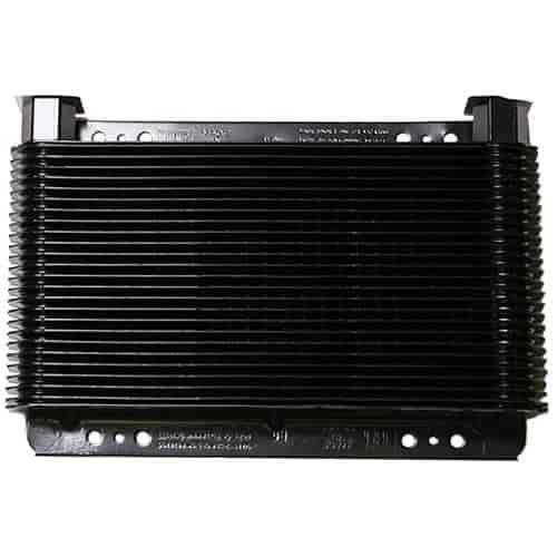 Stacked Plate Oil Cooler Core: 5.75" Height x 11" Width x 1.5" Thickness