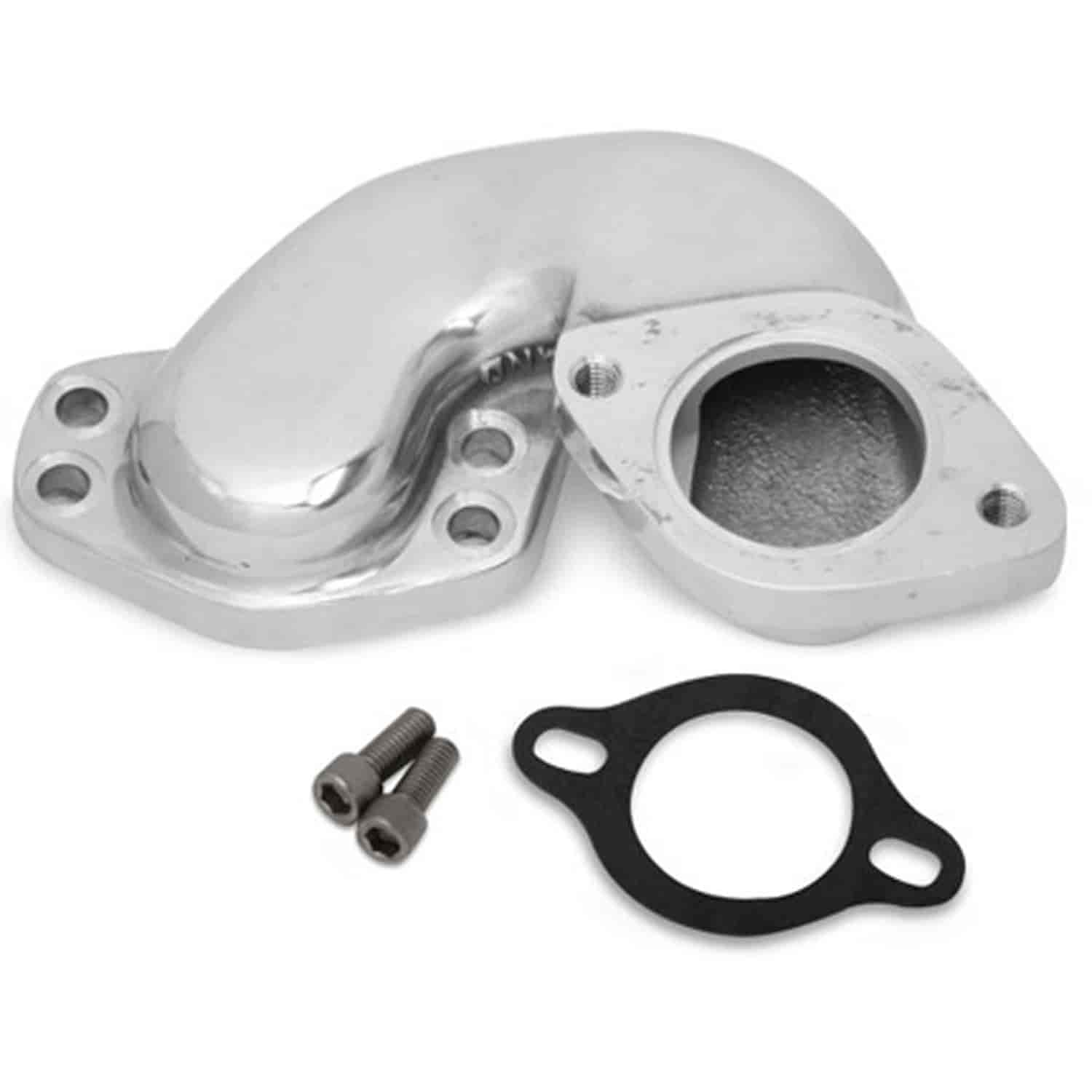 Offset Thermostat Housing Adapter For Small Block and Big Block Chevy Marine applications