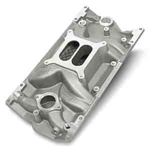 Street Warrior Aluminum Intake Manifold Small Block Chevy 262-400 with Vortec L31 Heads