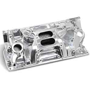 Street Warrior Aluminum Intake Manifold Small Block Chevy 262-400 with Vortec L31 Heads