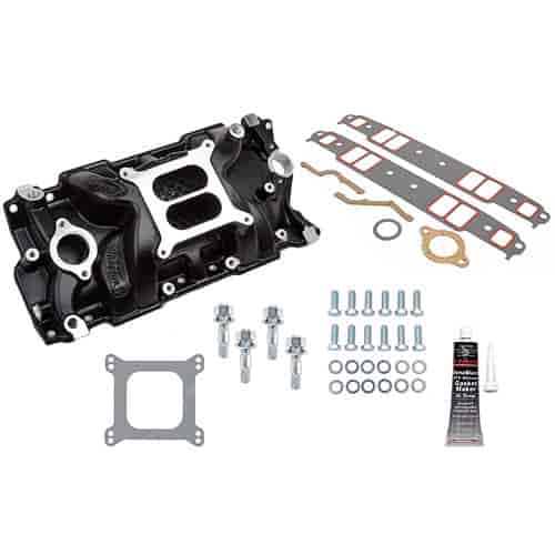 Speed Warrior Intake Manifold Kit 1955-86 Chevy 262-400 Includes: