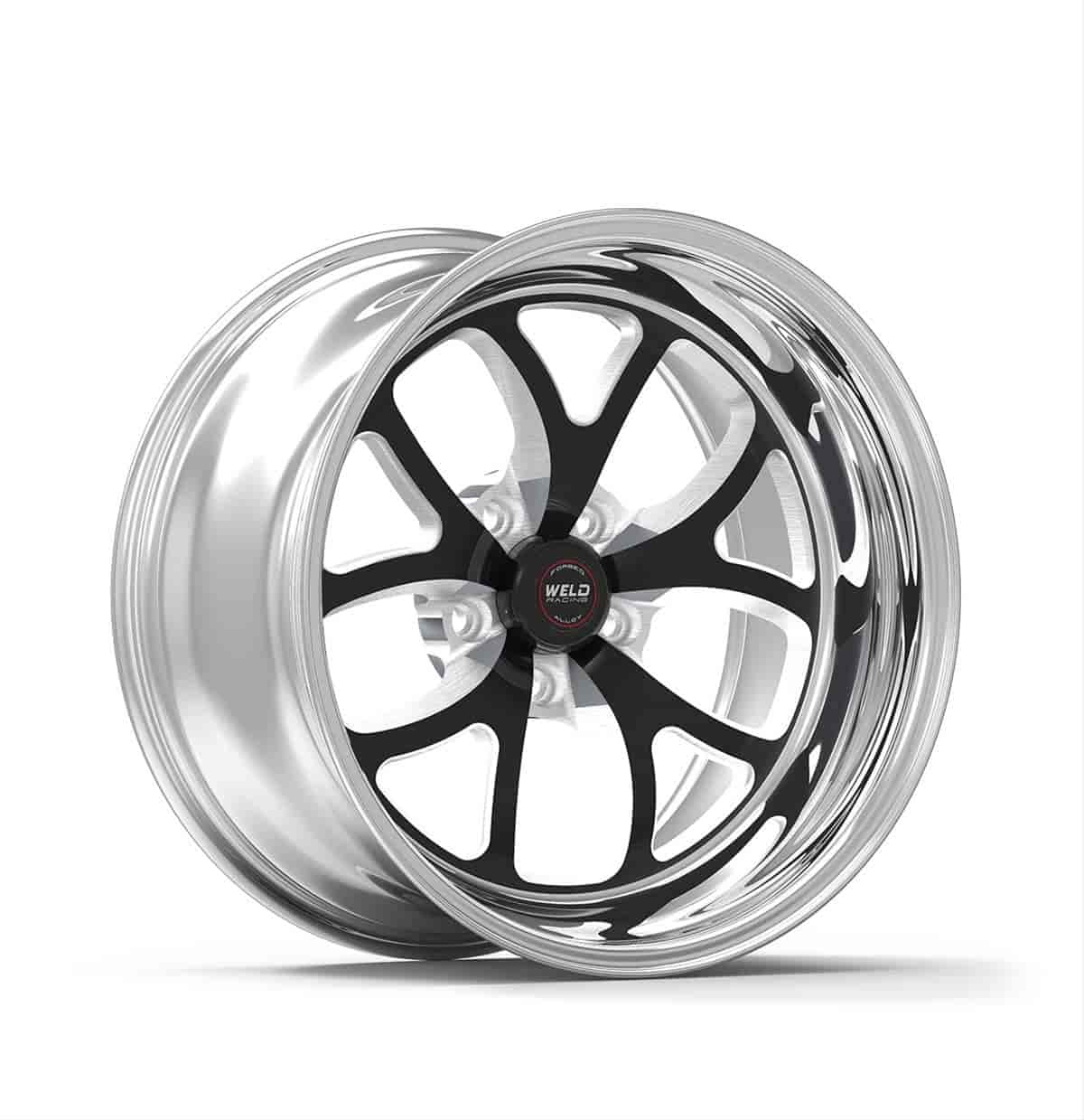 15X8.33 S76 Blk Ctr 5X4.5 5.5BS 21mm O/S