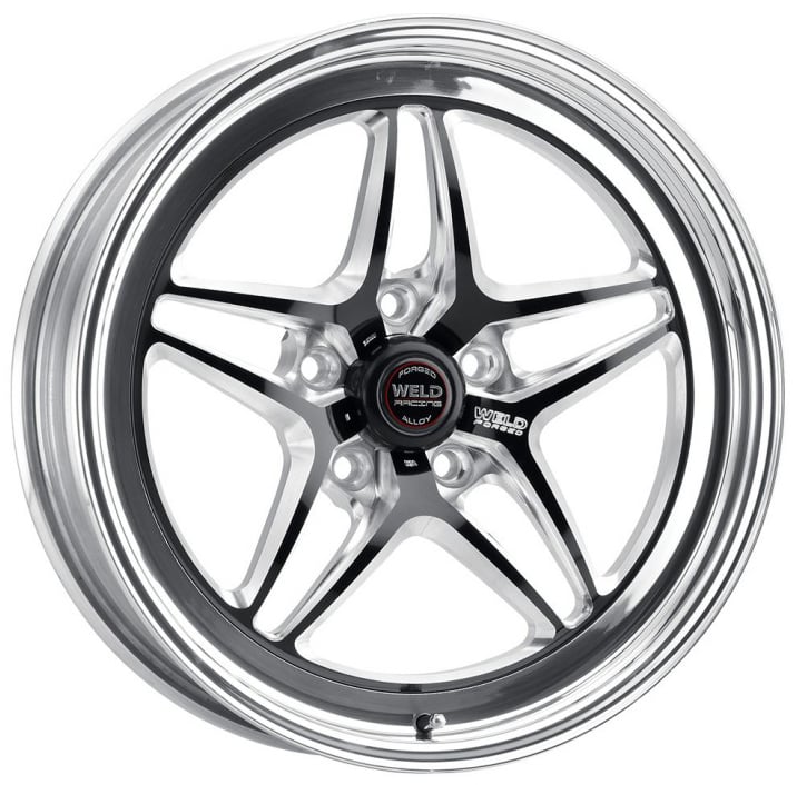 RT-S Series S81 Wheel [Size: 17" x 5"] Polished with Black Center