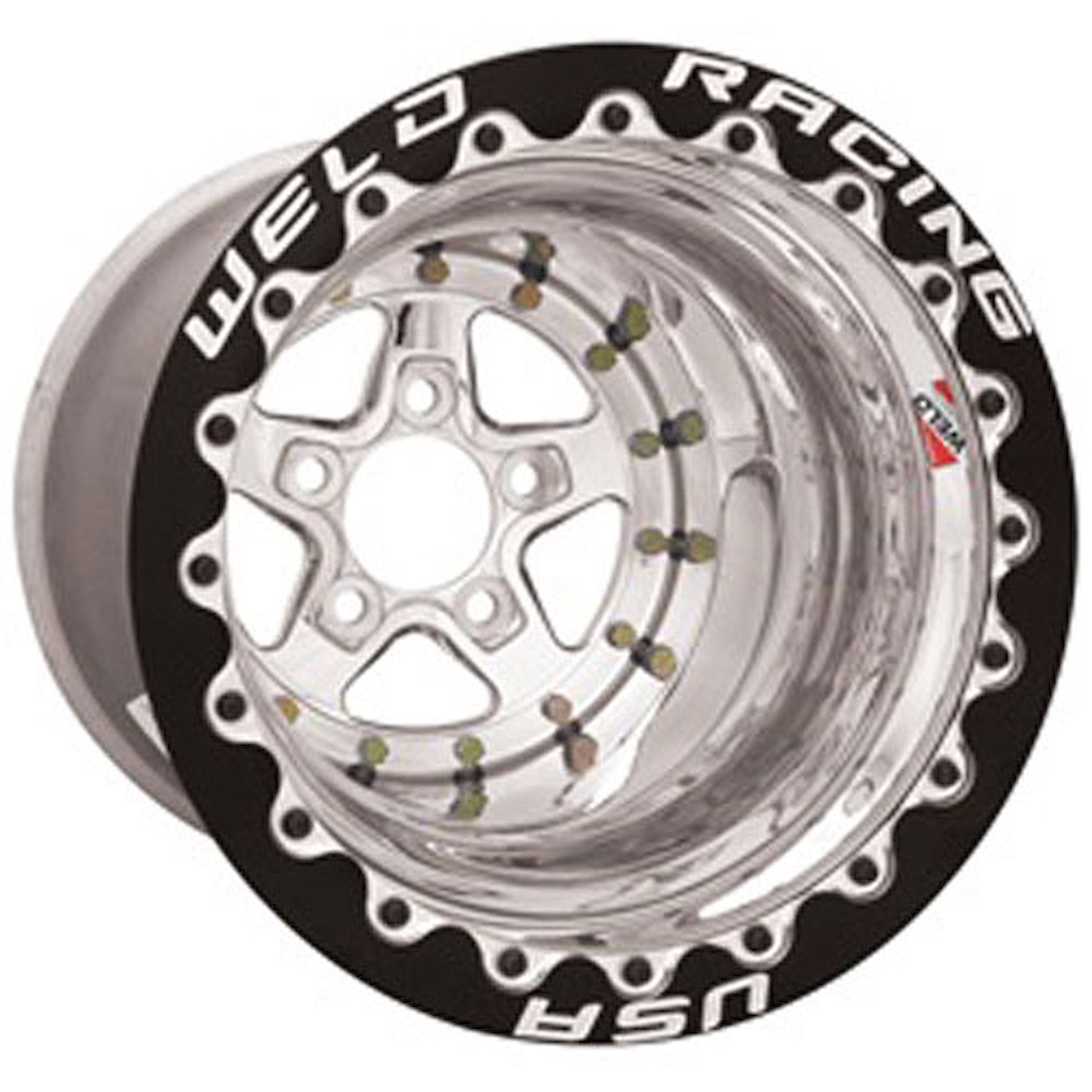 88508278F 15x8 Polished Alumastar 2.0 5X4.75