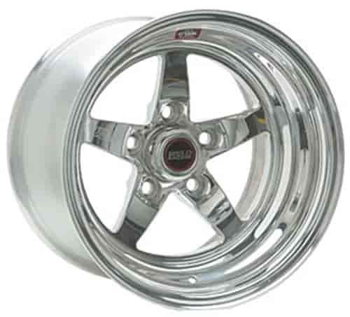 RT-S Series Wheel Size: 18" x 5" Bolt Circle: 5 x 120mm Rear Spacing: 2.10" Polished