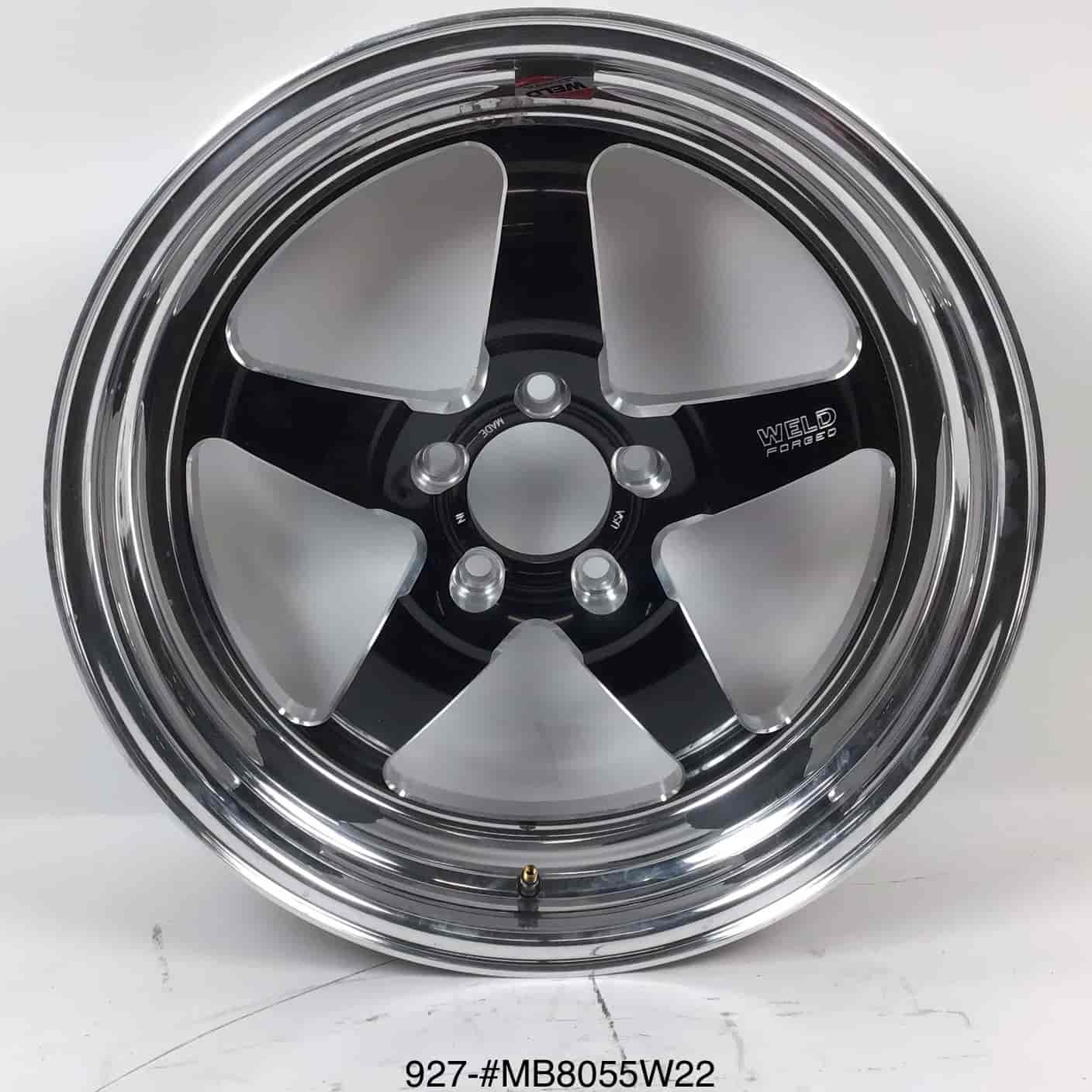 *BLEMISHED* RT-S Series Wheel Size: 18" x 5.5" Bolt Circle: 5 x 115mm Rear Spacing: 2.20"