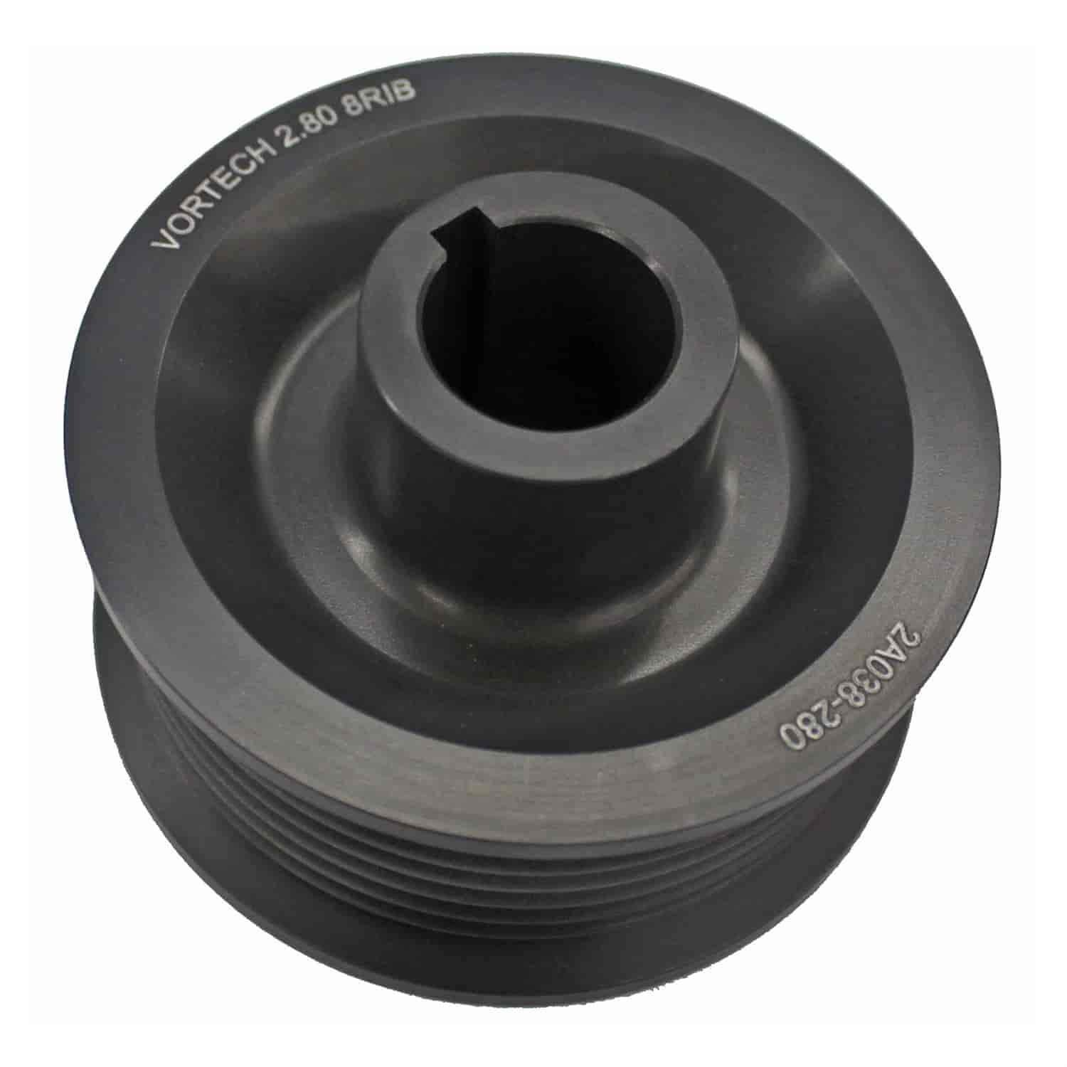 8-Rib 2.80 Supercharger Drive Pulley Improved Traction Profile