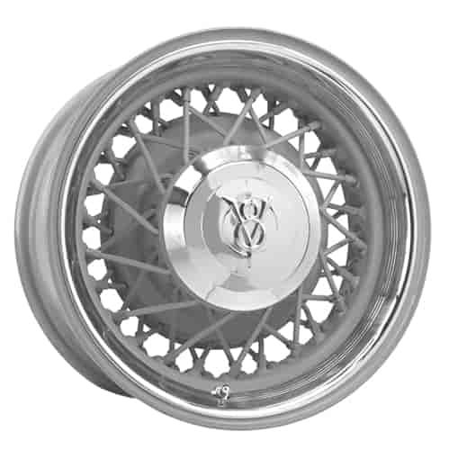 72-Series Street Rod Wire Wheel 15'' x 5''