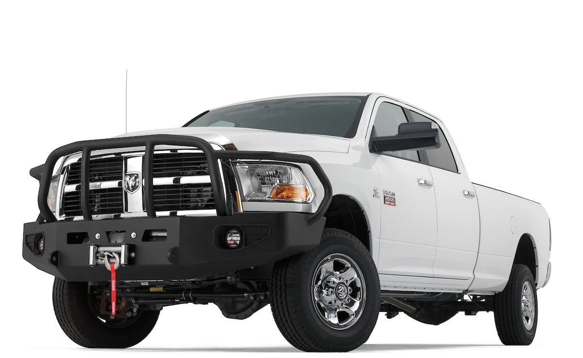 HD Front Bumper with Brush Guard for 2010-2019 Dodge Ram 2500/3500