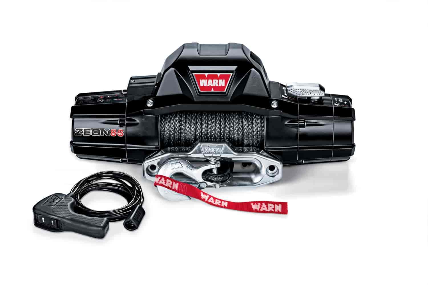 ZEON 8-S Winch with 100 Ft. Spydura Synthetic Rope and Hawse Fairlead
