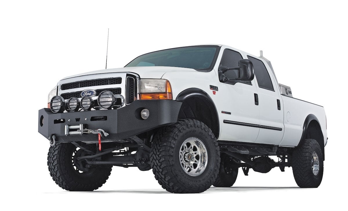 HD Front Bumper Without Brush Guard for 2017-2019 Ford Super Duty