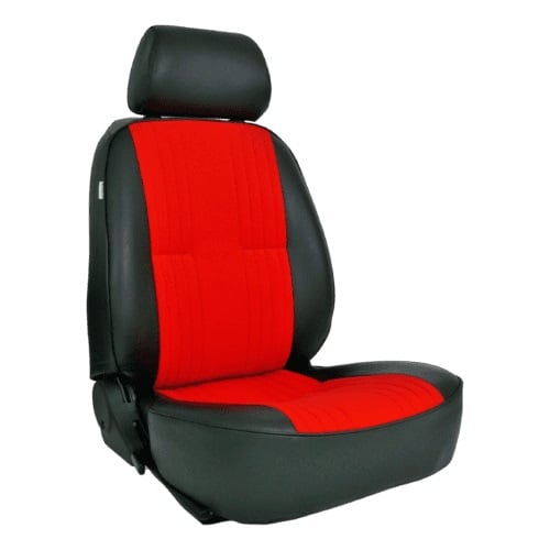 Pro 90 Series 1300 Seat [Black w/Red Insert,