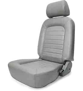 Classic 1500 Seat with Headrest Gray Vinyl