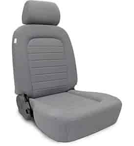 Classic 1500 Seat with Headrest Gray Velour