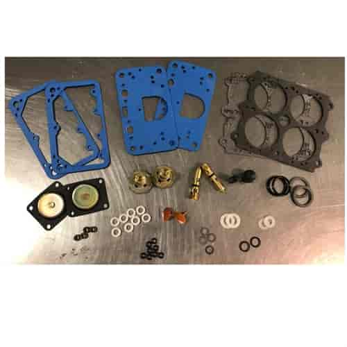 Complete Rebuild Kit for 4BBL Carburetor w/Needle and Seat - Alcohol