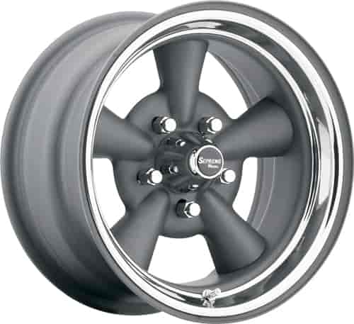 U.S. Wheel Gunmetal Supreme Wheel (Series 484) Size: 15