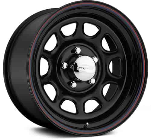 Black Daytona Wheel (Series 84) Size: 17" x 8"