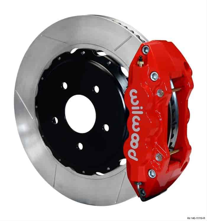 AERO4 Big Brake Rear Brake Kit for OE Parking Brake 1997-2013 Chevy Corvette/Cadillac XLR