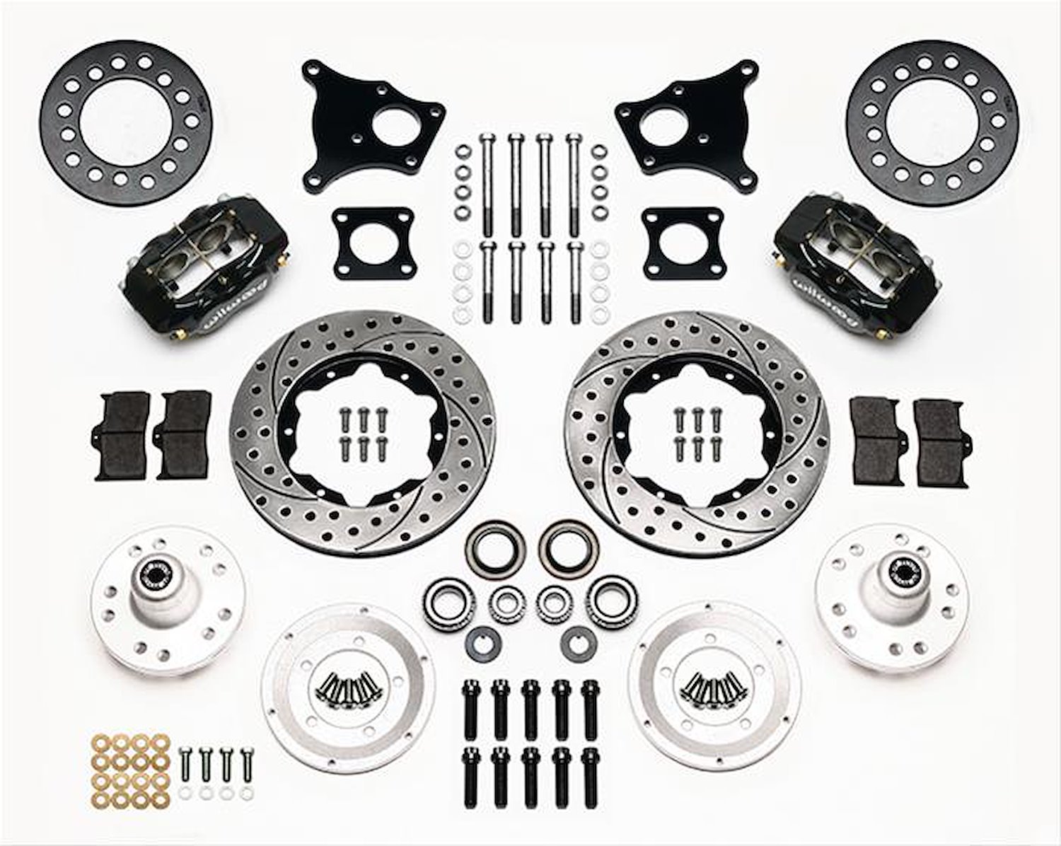 Forged Dynalite Pro Series Front Hub Kit 1969-1976