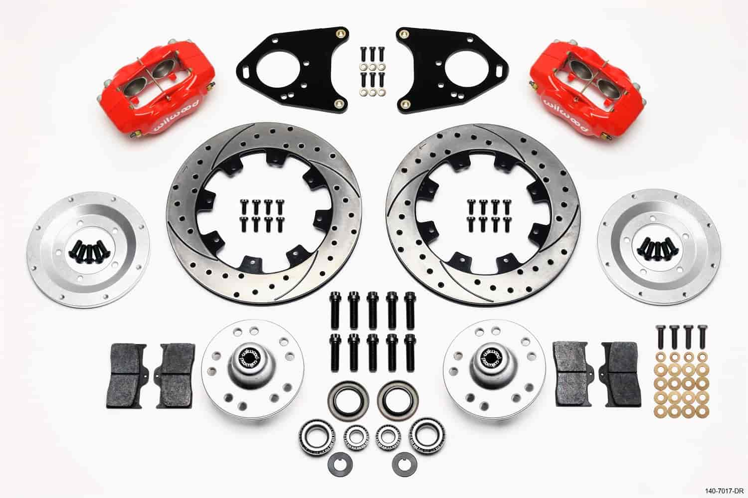Forged Dynalite Front Brake Kit 1971-1980 Ford Vehicles